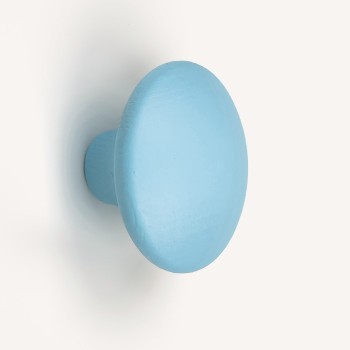 Makaron Serisi Mavi Ahşap Kulp