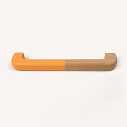 160 Mm Turuncu Renkli Dolap Kulpu