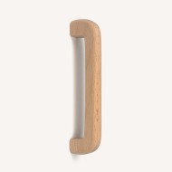 128 Mm Doğal Ahşap Dolap Kulpu