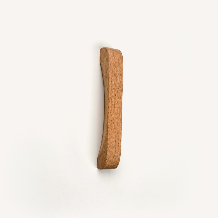 96 Mm Modern Doğal Ahşap Kulp 96 Mm Modern Doğal Ahşap Kulp
