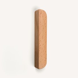 128 Mm Oval Köşeli Doğal Ahşap Kulp 128 Mm Oval Köşeli Doğal Ahşap Kulp