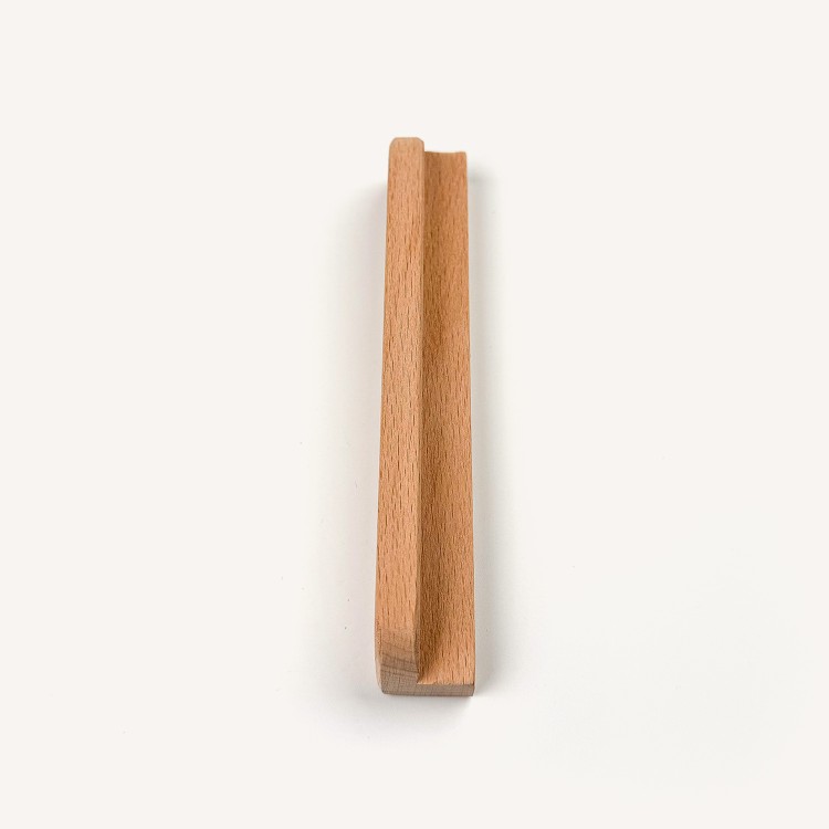128 Mm Oval Köşeli Doğal Ahşap Kulp 128 Mm Oval Köşeli Doğal Ahşap Kulp