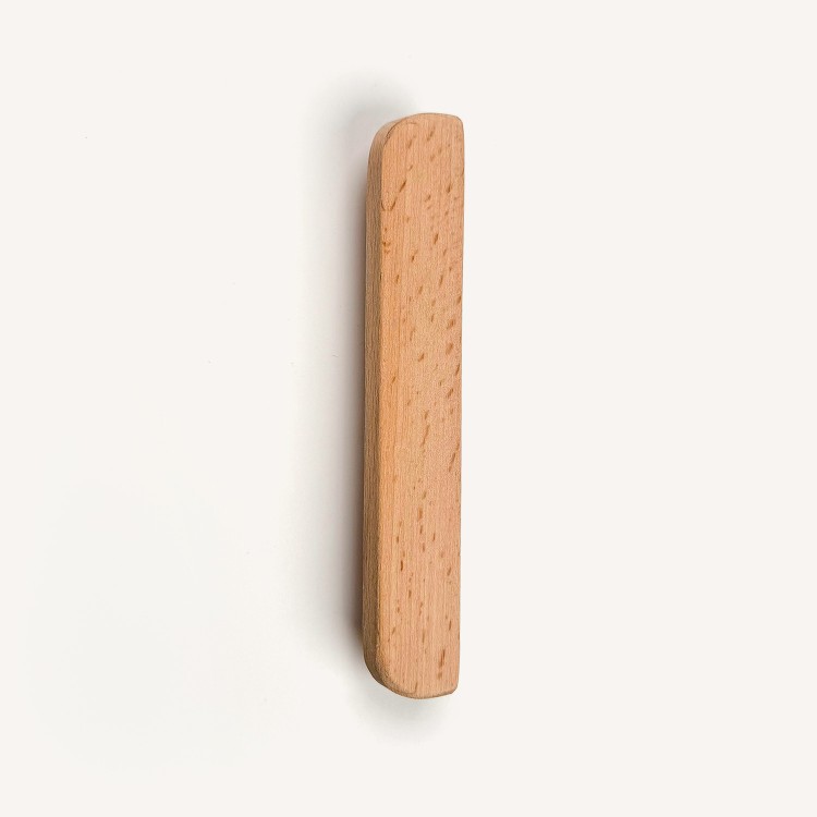 128 Mm Oval Köşeli Doğal Ahşap Kulp 128 Mm Oval Köşeli Doğal Ahşap Kulp