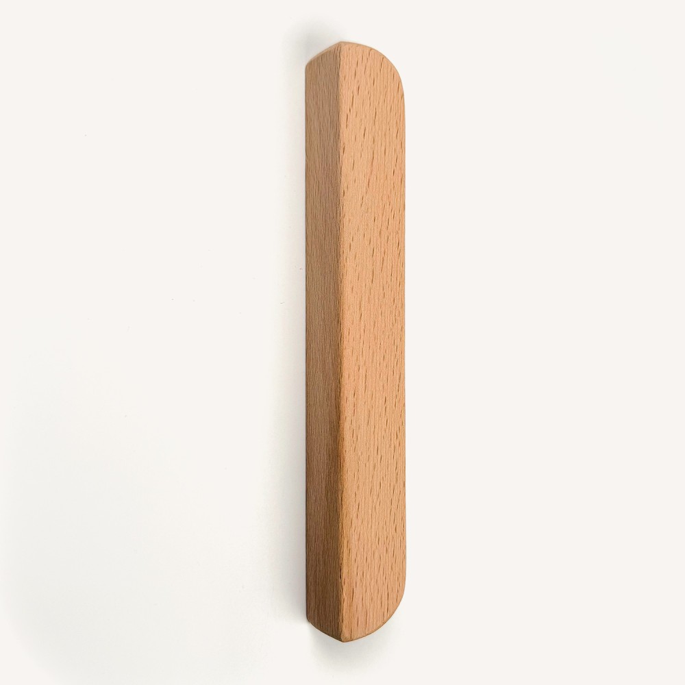 160 Mm Oval Köşeli Doğal Ahşap Kulp 160 Mm Oval Köşeli Doğal Ahşap Kulp