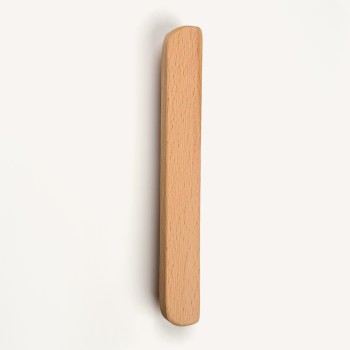 160 Mm Oval Köşeli Doğal Ahşap Kulp