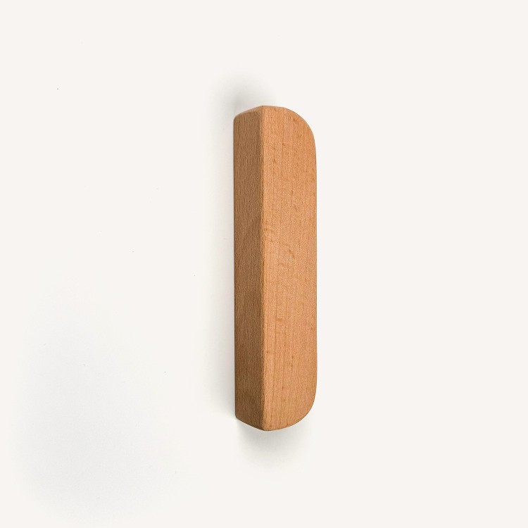 96 Mm Oval Köşeli Doğal Ahşap Kulp 96 Mm Oval Köşeli Doğal Ahşap Kulp