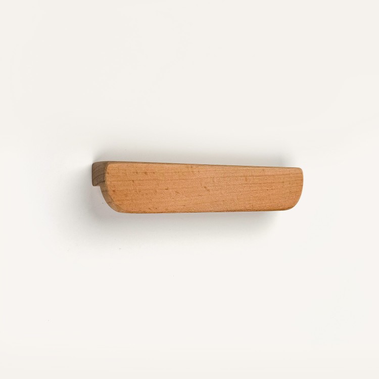96 Mm Oval Köşeli Doğal Ahşap Kulp 96 Mm Oval Köşeli Doğal Ahşap Kulp