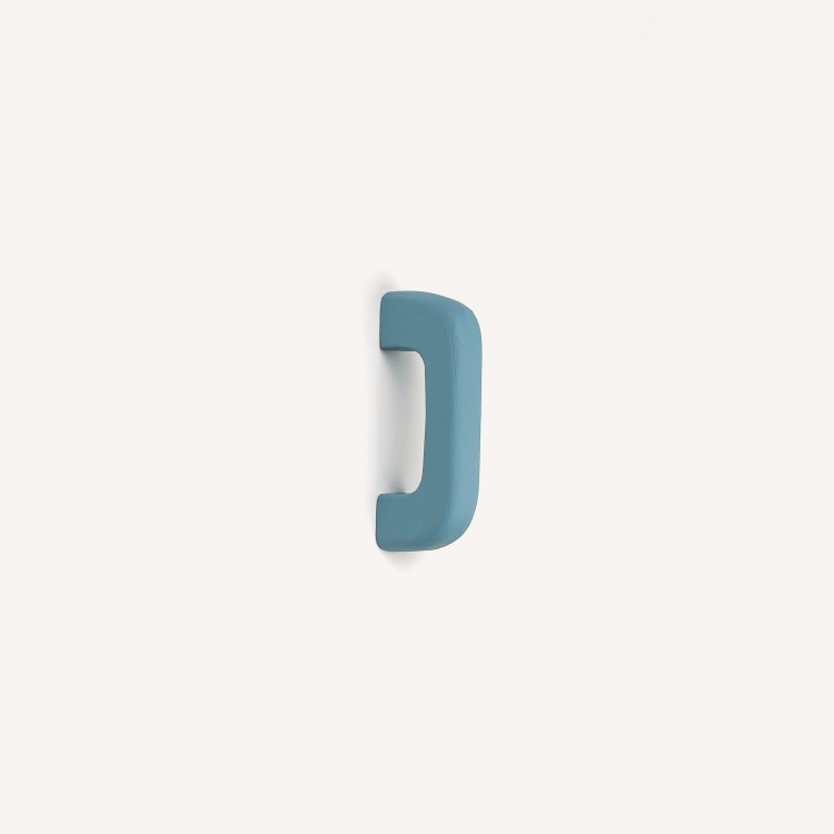 64 Mm Ege Mavi Ahşap Kulp 64 Mm Ege Mavi Ahşap Kulp
