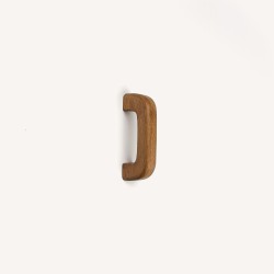64 Mm Ceviz Rengi Ahşap Dolap Kulpu