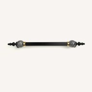 192 Mm Siyah Metal Boy Kulp