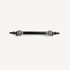 160 Mm Siyah Metal Boy Kulp